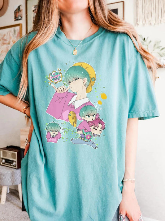 Saja Boys Demon Hunter レトロ クルーネック Tシャツ