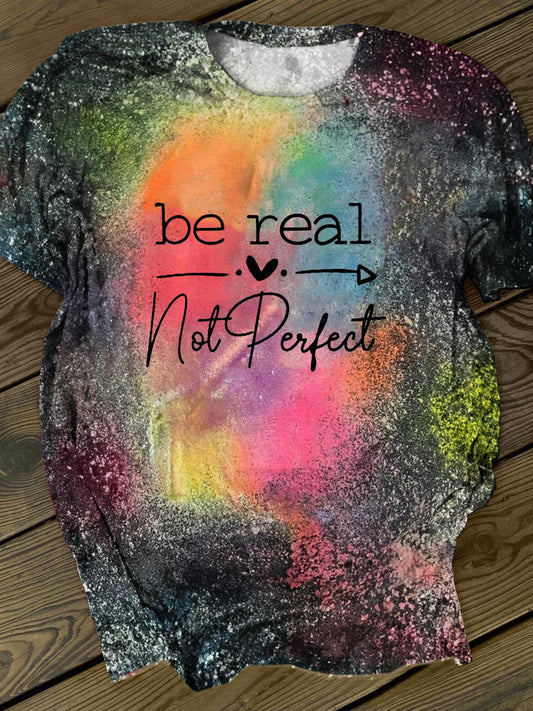Women's Fun Printed Crew Neck T-shirt