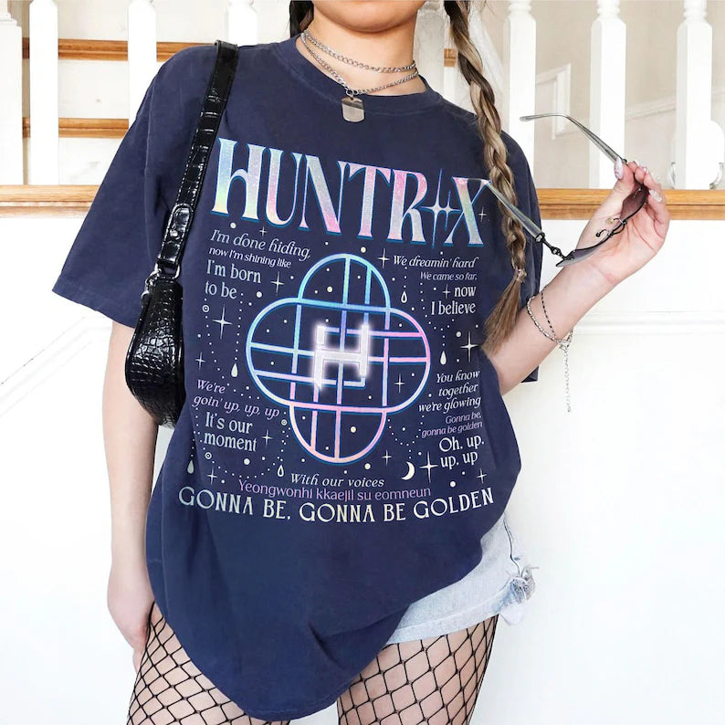 Gonna Be Gonna Be Golden Huntrix Crew Neck T-shirt