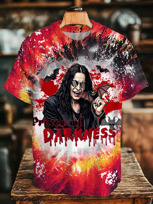 Ozzy Osbourne Tie Dye Crew Neck T-shirt