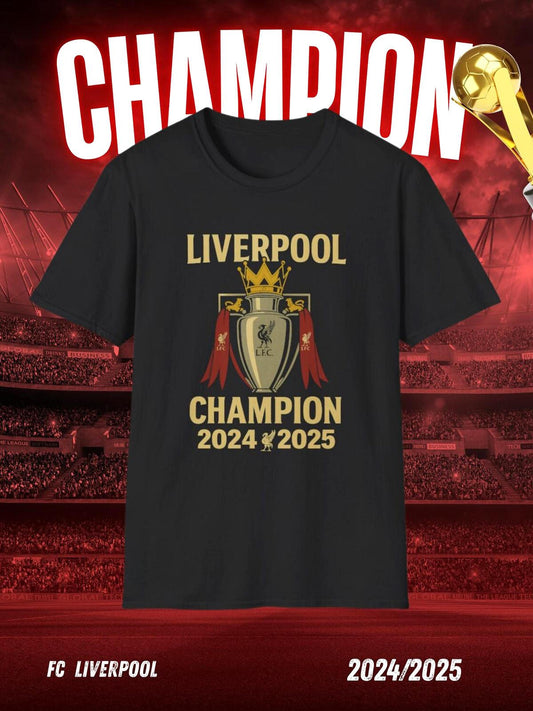 Liverpool Champions Wall Crew Neck T-shirt