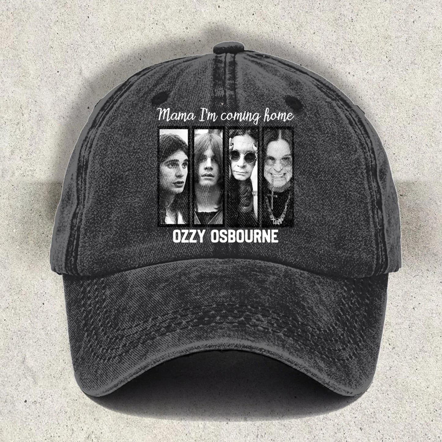 Retro Mama I'm Coming Home Baseball Cap