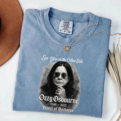 See You On The Other Side RIP 오지 워시드 티셔츠 