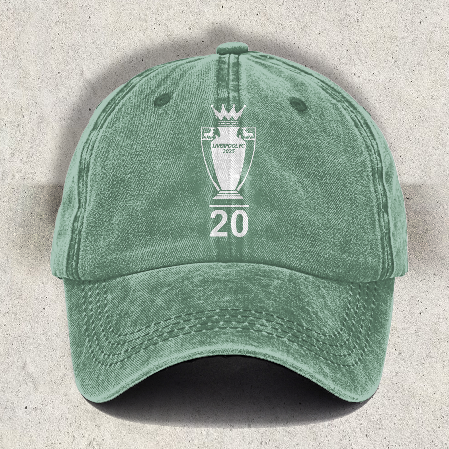 Retro Liverpool Champions 2025 Printed Baseball Cap
