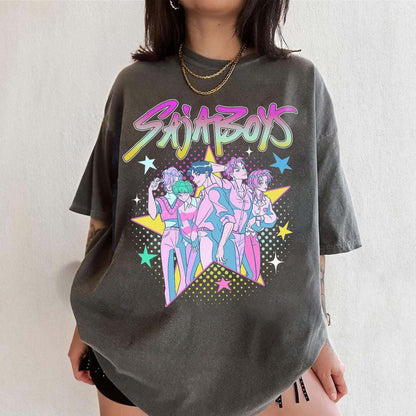 Huntrix Kpop Demo Movie Vintage Print Retro T-shirt