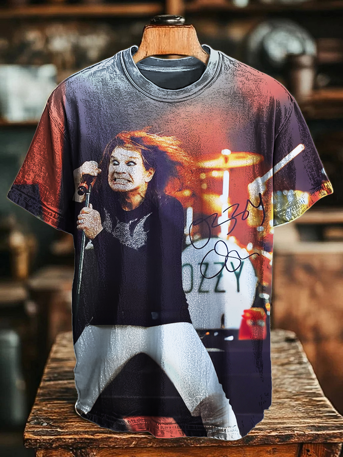 Ozzy Osbourne Crew Neck T-shirt