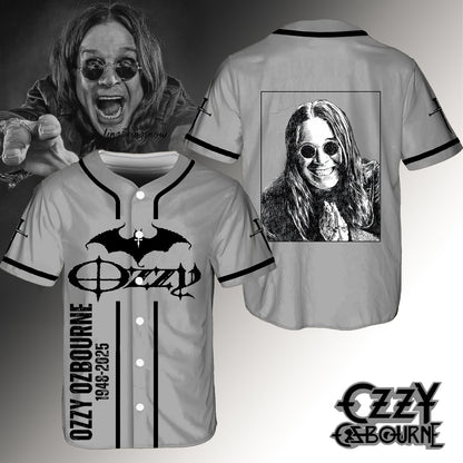 Ozzy Osbourne Baseball Jersey