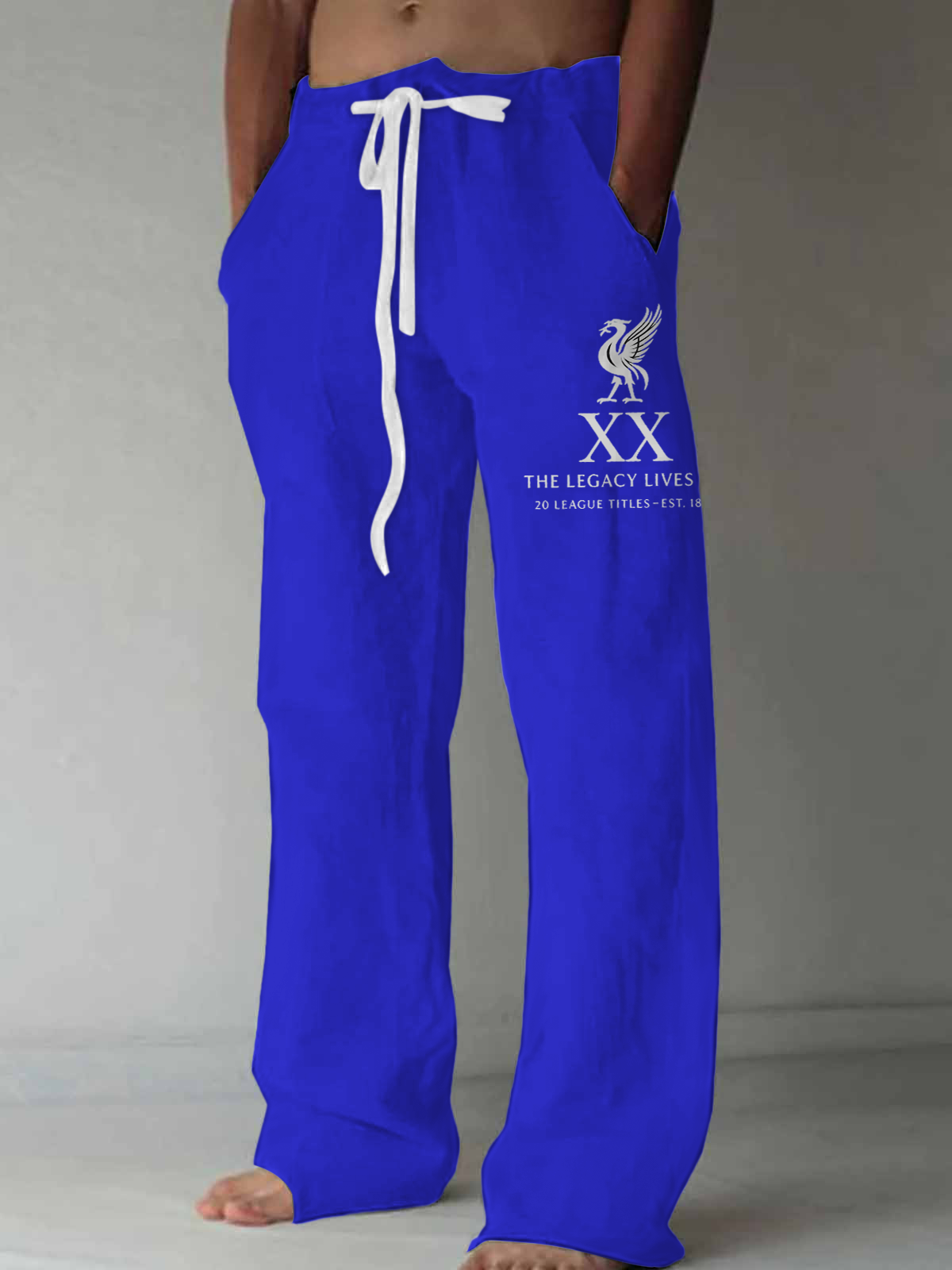 Liverpool Champions 2025 Men's Casual Elastic Waist Pants