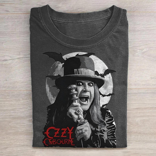 In Memory of Ozzy Osbourne Washed Cotton Short Sleeves