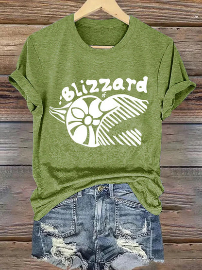 Blizzard of Ozz V-Neck T-Shirt Crew Neck T-shirt