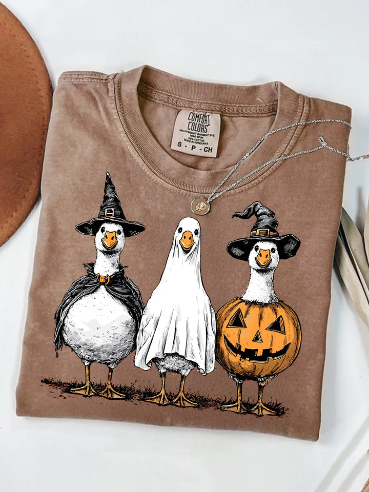 ブーゴースト ハロウィン グース レトロ Tシャツ