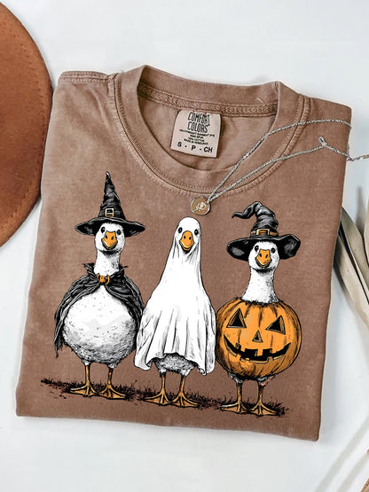 ブーゴースト ハロウィン グース レトロ Tシャツ
