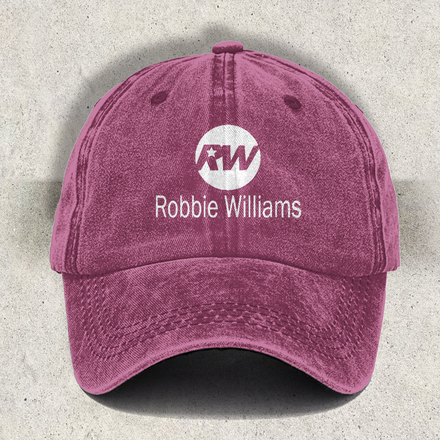 Robbie Williams Printed Baseball Cap