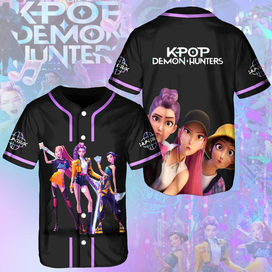 KPop Demon Hunters Baseball Jersey