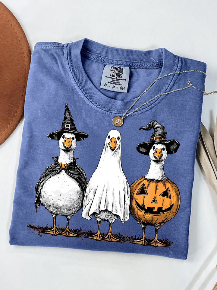 ブーゴースト ハロウィン グース レトロ Tシャツ