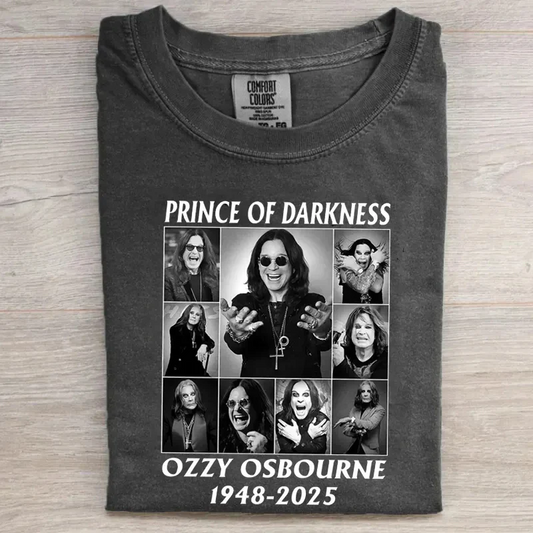 Heavy metal music fans pay tribute to the legend T-shirt