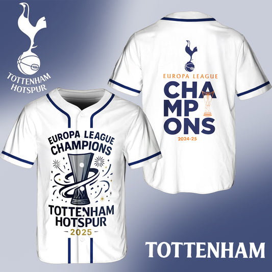 The Original Tottenham Hotspur Spurs Baseball Jersey
