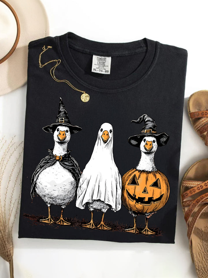 ブーゴースト ハロウィン グース レトロ Tシャツ