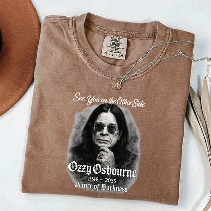 See You On The Other Side RIP 오지 워시드 티셔츠 