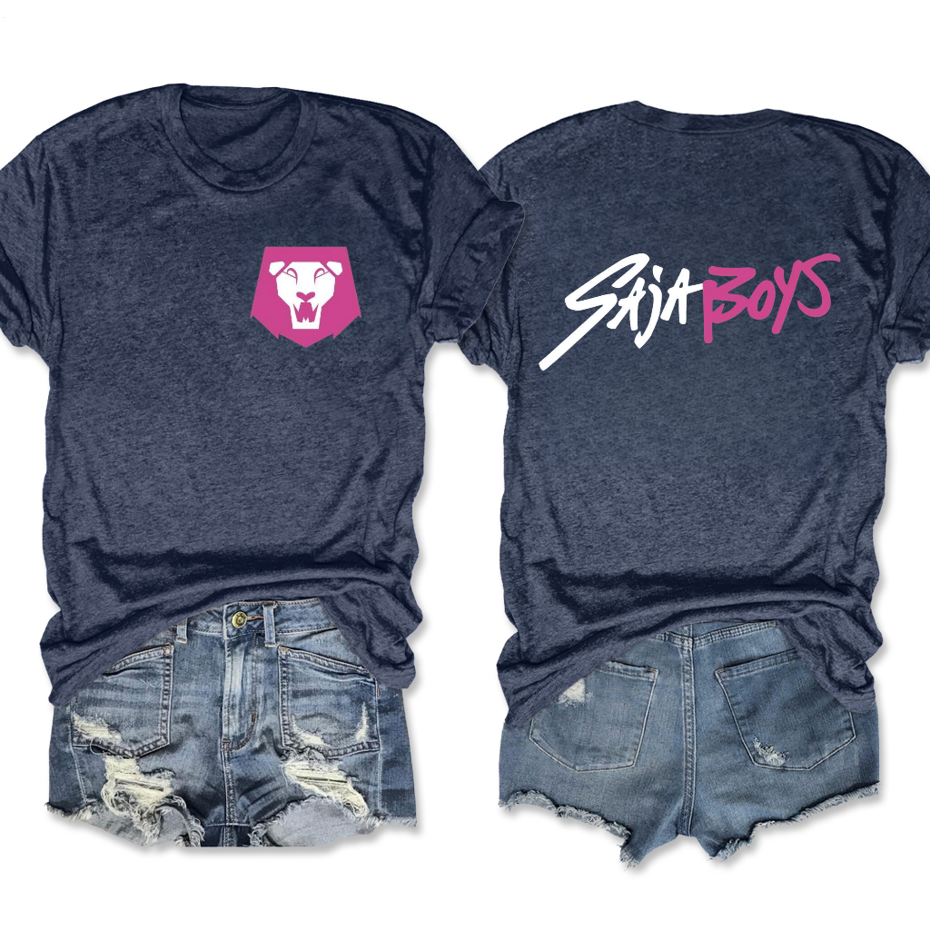 Saja Boys Kpop Demon Hunters Crew Neck T-shirt