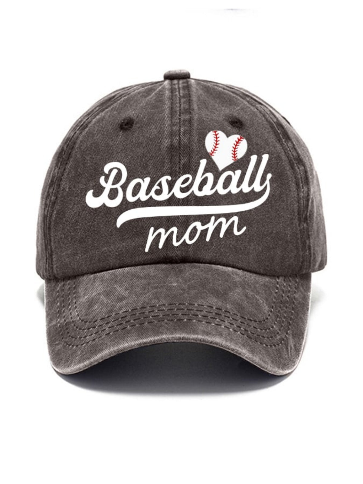 Baseball Mom Print Baseball Cap