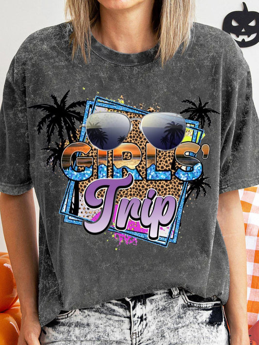 Girls' Trip Washed Unisex T-Shirt